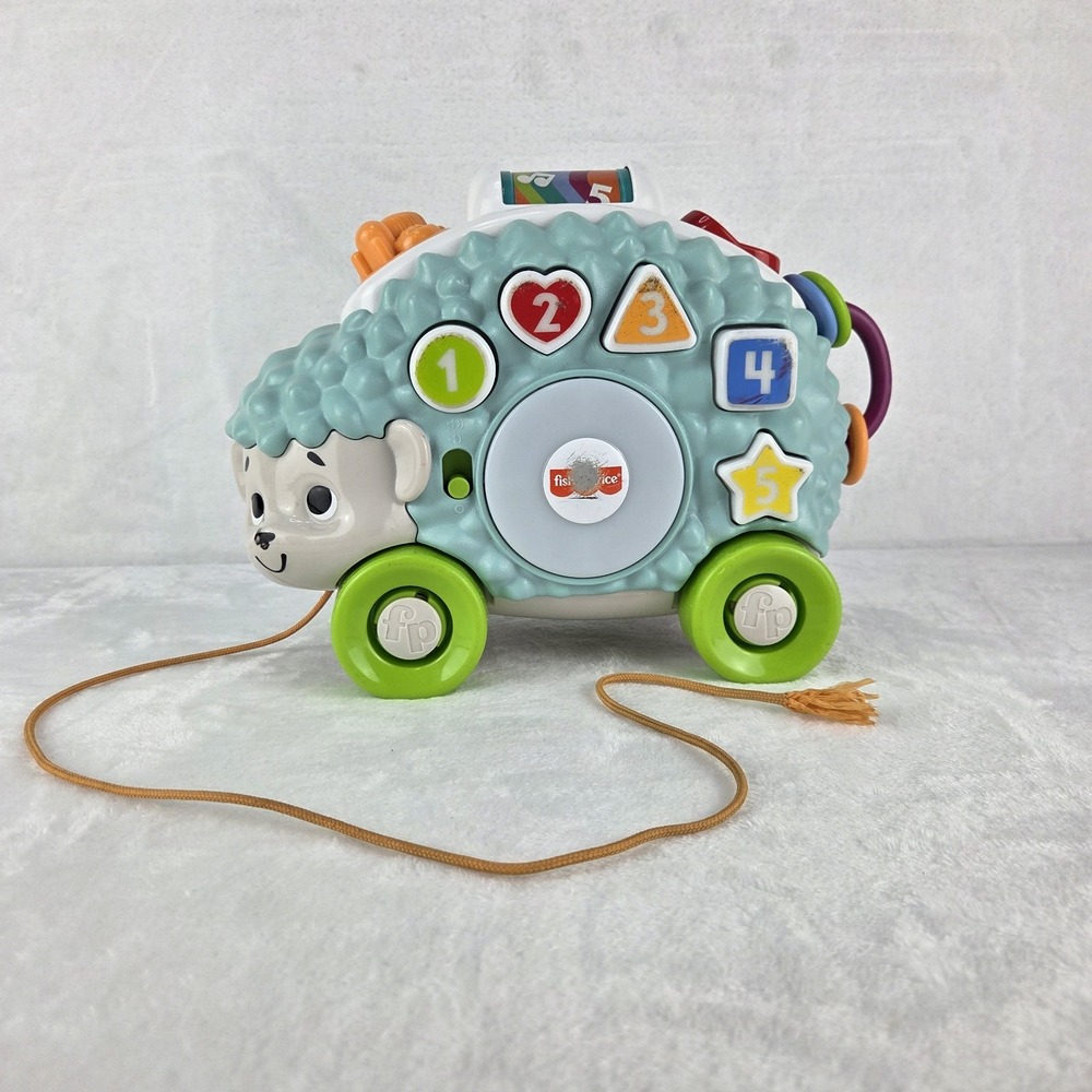 Fisher Price Linkimals Happy Shapes Hedgehog Tested Working Learning Toy